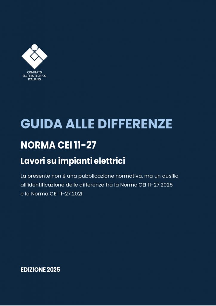 CEI – Comitato Elettrotecnico Italiano | Libri e Software - CEI ...