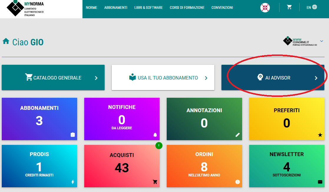 CEI – Comitato Elettrotecnico Italiano | CEI AI Advisor - CEI ...